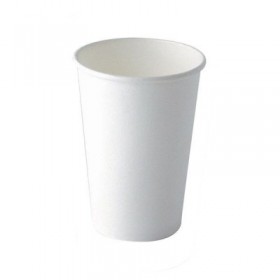 GOBELET CARTON 33cl blanc  (jaugés à 25cl & 30cl)
