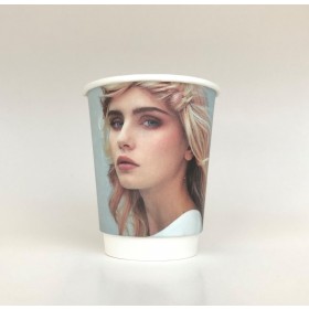 GOBELET CARTON PERSONNALISÉ DOUBLE PAROI 100% PAPIER 25 CL