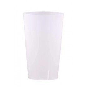 Verre réutilisable transparent 25/33cl PP
