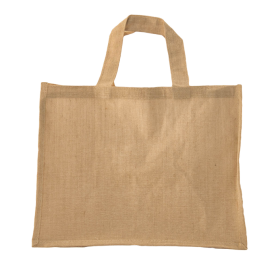 Sac toile de jute naturel 360+200x270 mm
