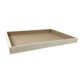 220 Inserts kraft pour Kit cagette bois de 36,6 x 26,9 x 3,2 cm