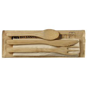 Kit couverts 4/1 Bambou