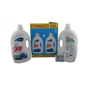 LESSIVE SKIP LIQUIDE ACTIVE CLEAN 85 doses (3.825L x 2)