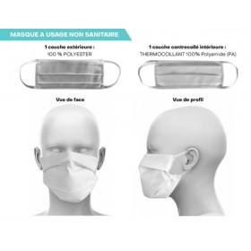 Masque tissu Homoloqué AFNOR