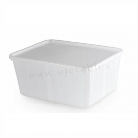 BOITE INJECTEE RIGIDE "CARTY BOX" 1350ml avec couvercle