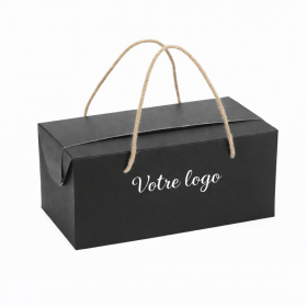 COFFRET "FAUBOURG" NOIR personnalisé (minimum par 3000u)