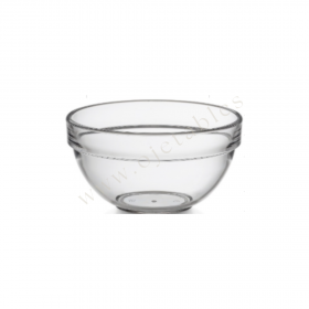 Ramequin 20 cl réutilisable incassable - Transparent ou blanc