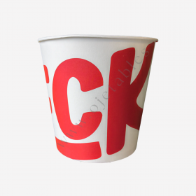 Bucket Carton 3L personnalisé