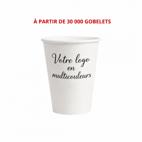 Gobelet carton personnalisé 3oz multicouleurs