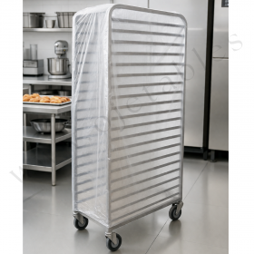 Housse échelle double HD QA translucide 145x180cm sur mandrin