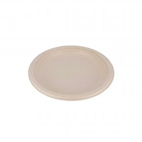 Assiette biodégradable ronde 23cm