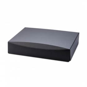 Couvercle Plateau traiteur cocktail Rigide Lux 37x27cm Noir