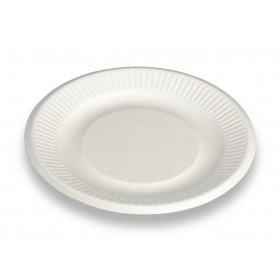 ASSIETTE BIODEGRADABLE RONDE 15cm