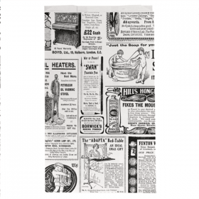 POCHETTES HAMBURGERS "TIMES" 35 G/M2 14+7x22 CM BLANC PARCH.INGRAISSABLE (500 UNITÉ)