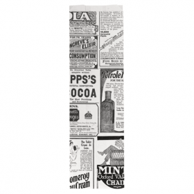 SACS BAGUETTES "TIMES" 35 G/M2 9+4x30 CM BLANC PARCH.INGRAISSABLE (500 UNITÉ)