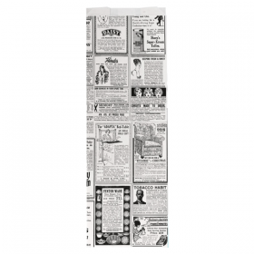 SACS BAGUETTTE GARNI "TIMES" 35 G/M2 12+4x35 CM BLANC PARCH.INGRAISSABLE (500 UNITÉ)