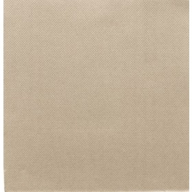 SERVIETTES PAPIER DOUBLE POINT TAUPE 38x38