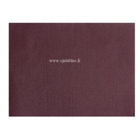 SETS DE TABLE PAPIER CHOCOLAT tramé 30x40