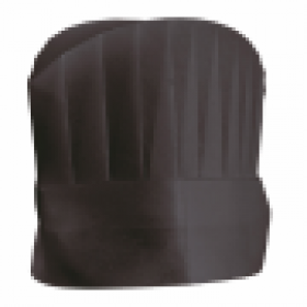 TOQUES CHEF'S  20 CM NOIR TISSUE