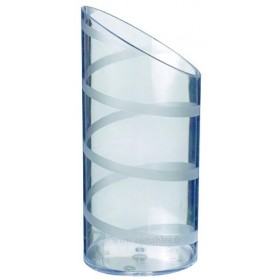 VERRINE PLASTIQUE TUBE SPIRALE 80 ml