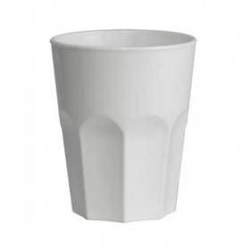 VERRE MOJITO REUTILISABLE PP BLANC 43 CL