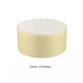 Boite en bois ronde + caissette 15cl sans couvercle Ø8cm