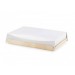 COUVERCLE EN CARTON PLATEAU MADERA 30X21cm (par 100 unités) personnalisé en blanc