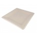 Assiette carrée 26 cm en pulpe de canne