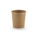 POT EN CARTON KRAFT 350ml Ø 90mm