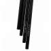  Paille personnalisée noire PLA compostable Ø8x21cm 