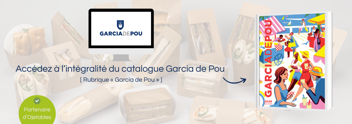 Catalogue Garcia de Pou 2025 &ndash; Acc&eacute;dez &agrave; l&rsquo;int&eacute;gralit&eacute; des produits &eacute;cologiques et biod&eacute;gradables disponibles chez Ojetables